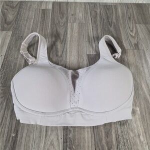 Lululemon Women Size 32 DD Light Gray Run Times High Support Sports Bra
